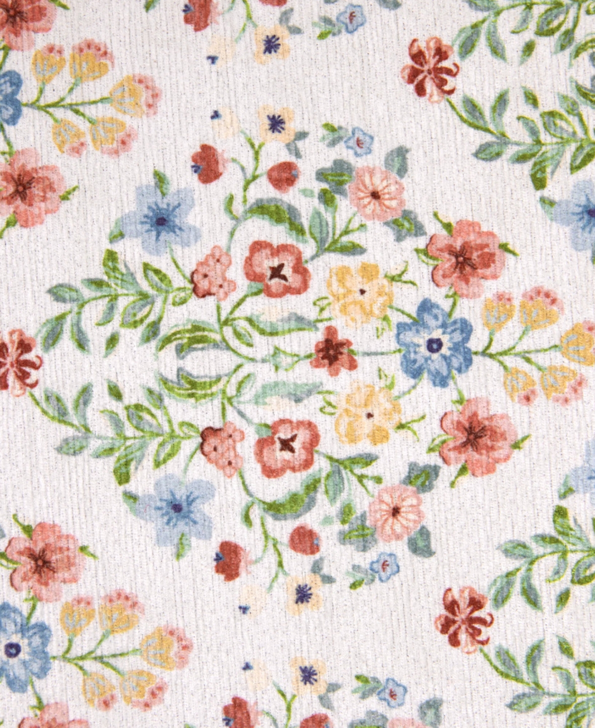 Laura Ashley Printed Chenille Deaney 2-Pc. Rug Set