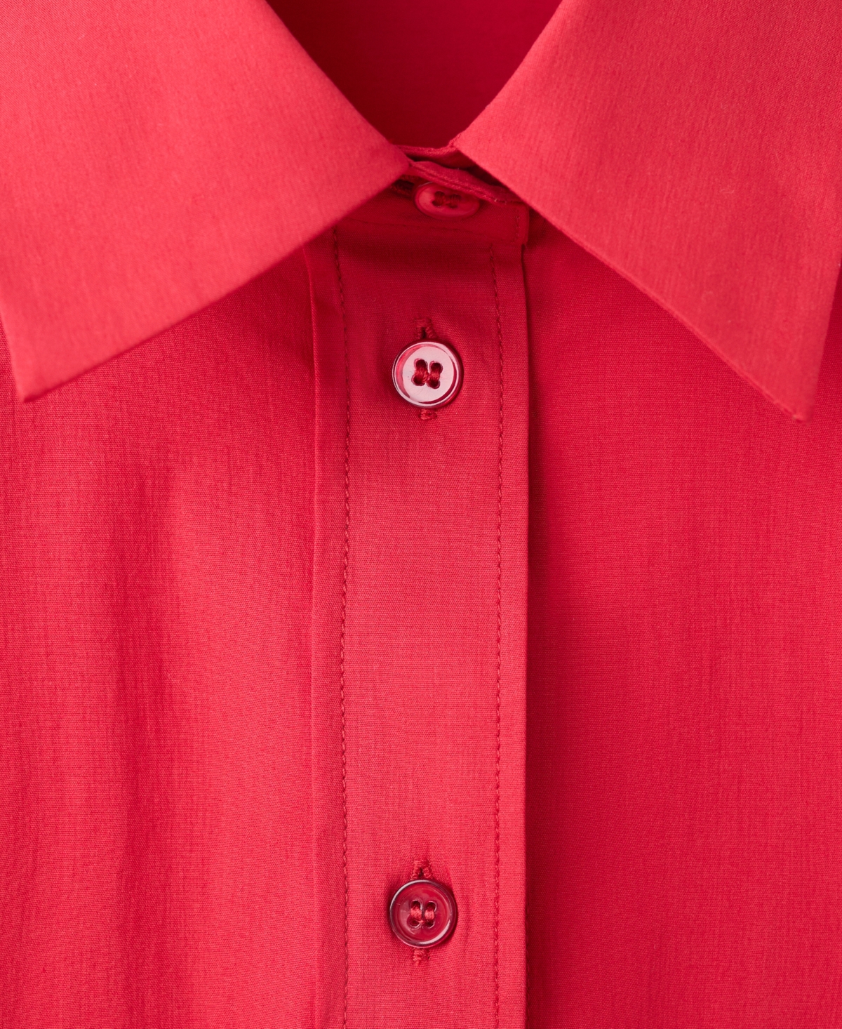 Mango Women's Pocket Poplin Shirt