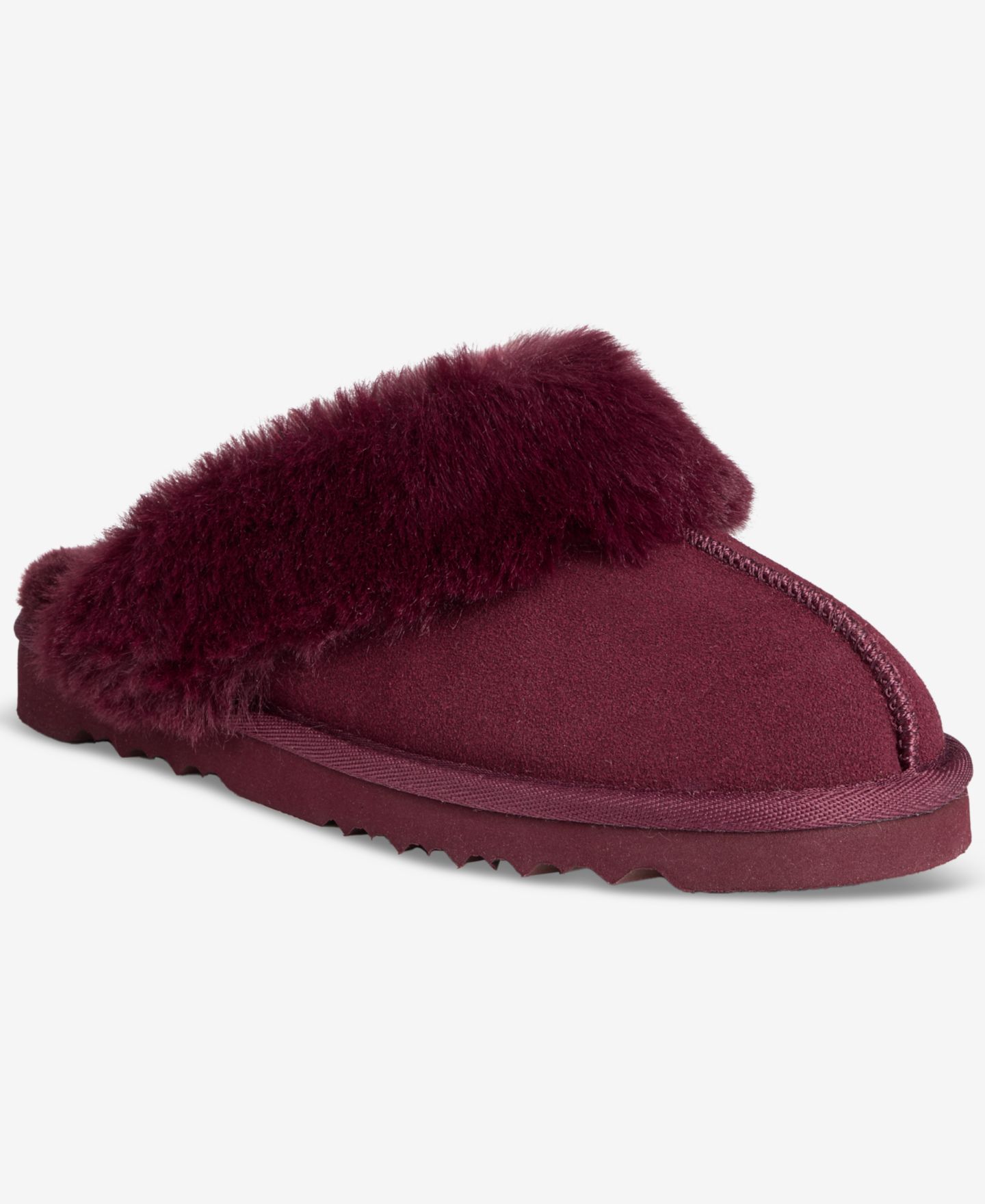 Женские тапочки Style & Co Rosiee Slippers, цвет: Ягодный — фото 1