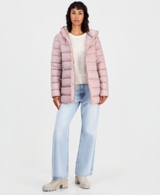 Women's Short Hooded Packable Coat