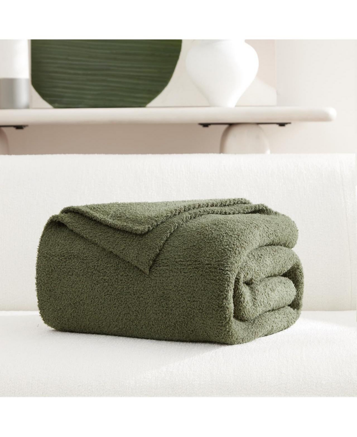 Cozy Potato - Coma Inducer Blanket with Socks - Winter Moss