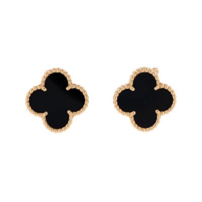 Pre-Owned Van Cleef & Arpels Vintage Alhambra Earrings - 18k yellow gold