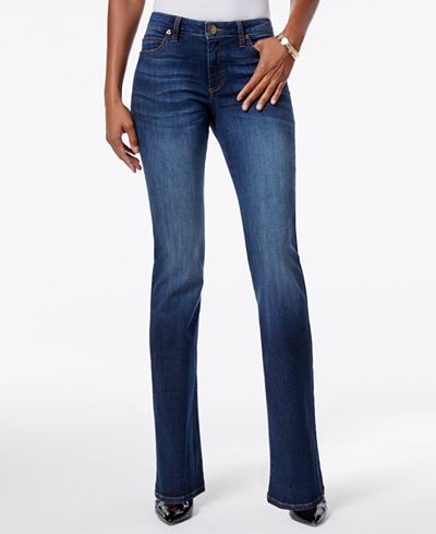 Kut from the Kloth Natalie Curvy-Fit Admiration Wash Bootcut Jeans, Only at Macy's