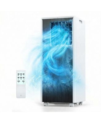8,000 BTU Portable AC for Rooms up to 350 Sq. Ft. with Cooling, Fan and Dehumidifier Modes, Remote, Sleep and 24H Timer