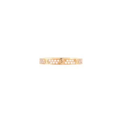 Love Wedding Band Pave Diamonds Ring