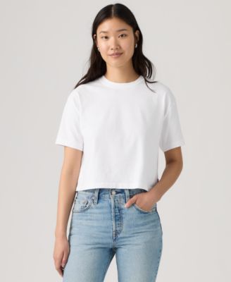 Women's Crewneck Cropped T-Shirt