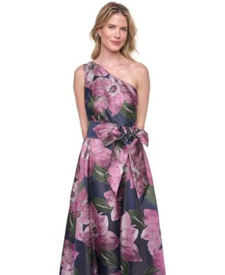 eliza j one shoulder dress navy Amazon.com: Eliza J Womens One Shoulder Midi Cocktail and Party Dress Blue  8 : Clothing, Shoes & Jewelry