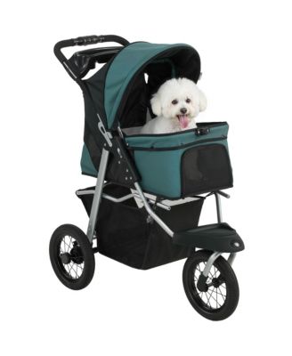 Foldable Dog Stroller with Wheels for Small Dogs