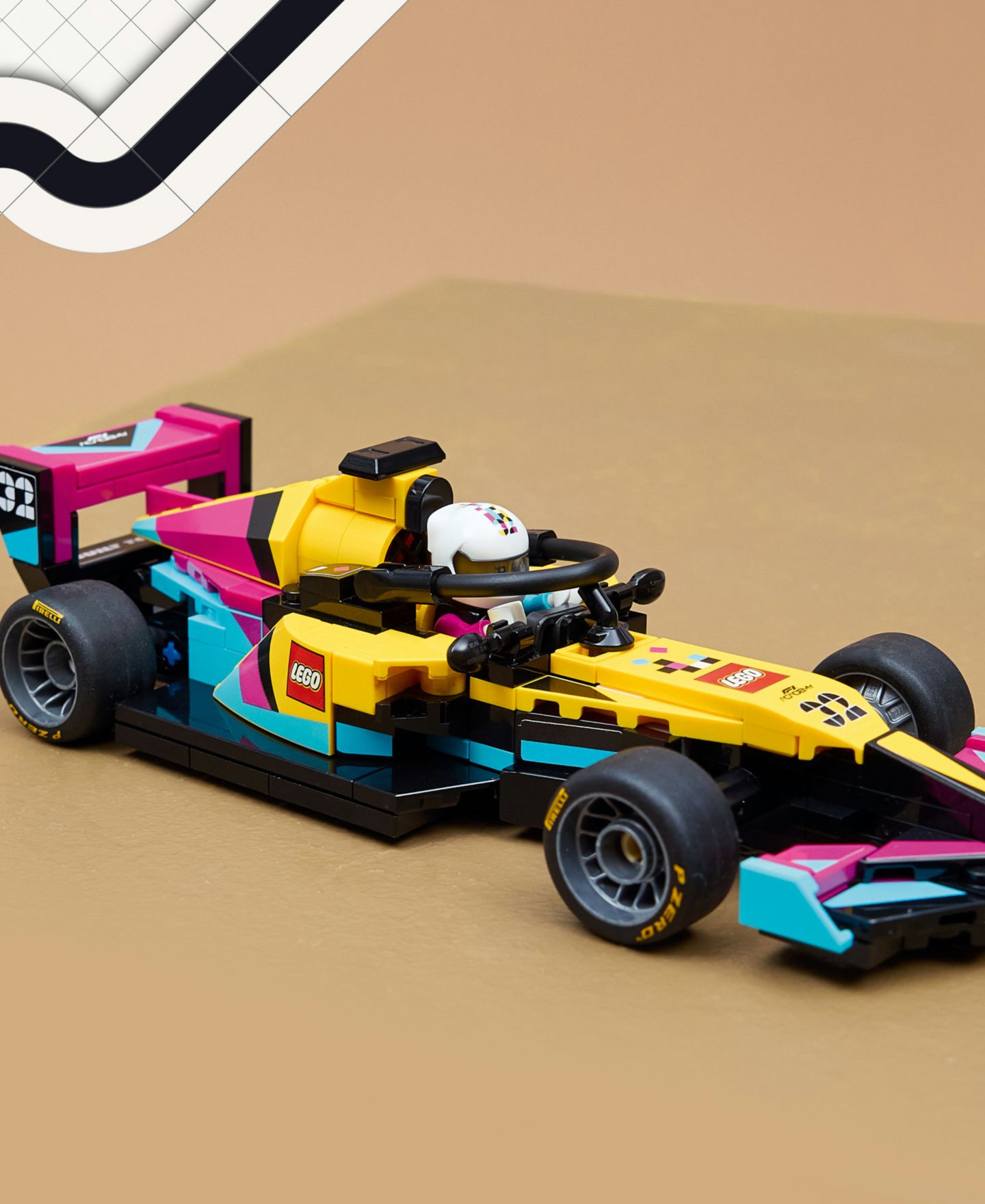 Детский конструктор LEGO® Speed Champions F1 Academy Race Car Toy 77258 — фото 4