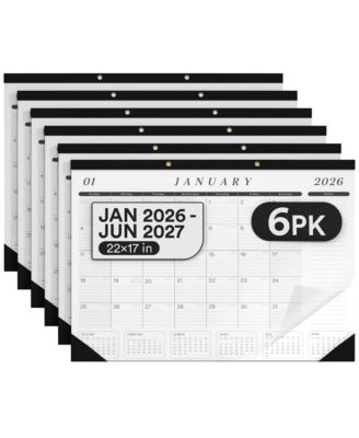 Desk Calendar 2026-2027 Blotter Planner