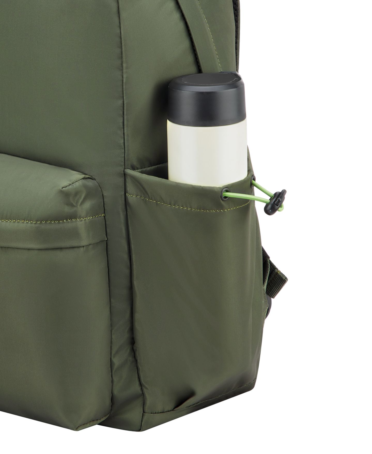 Рюкзак Delsey Paris Jenny 17.75", цвет: Глубокий тёмно-зелёный — фото 8