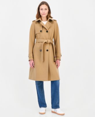 Women's Double-Breasted Trench Coat