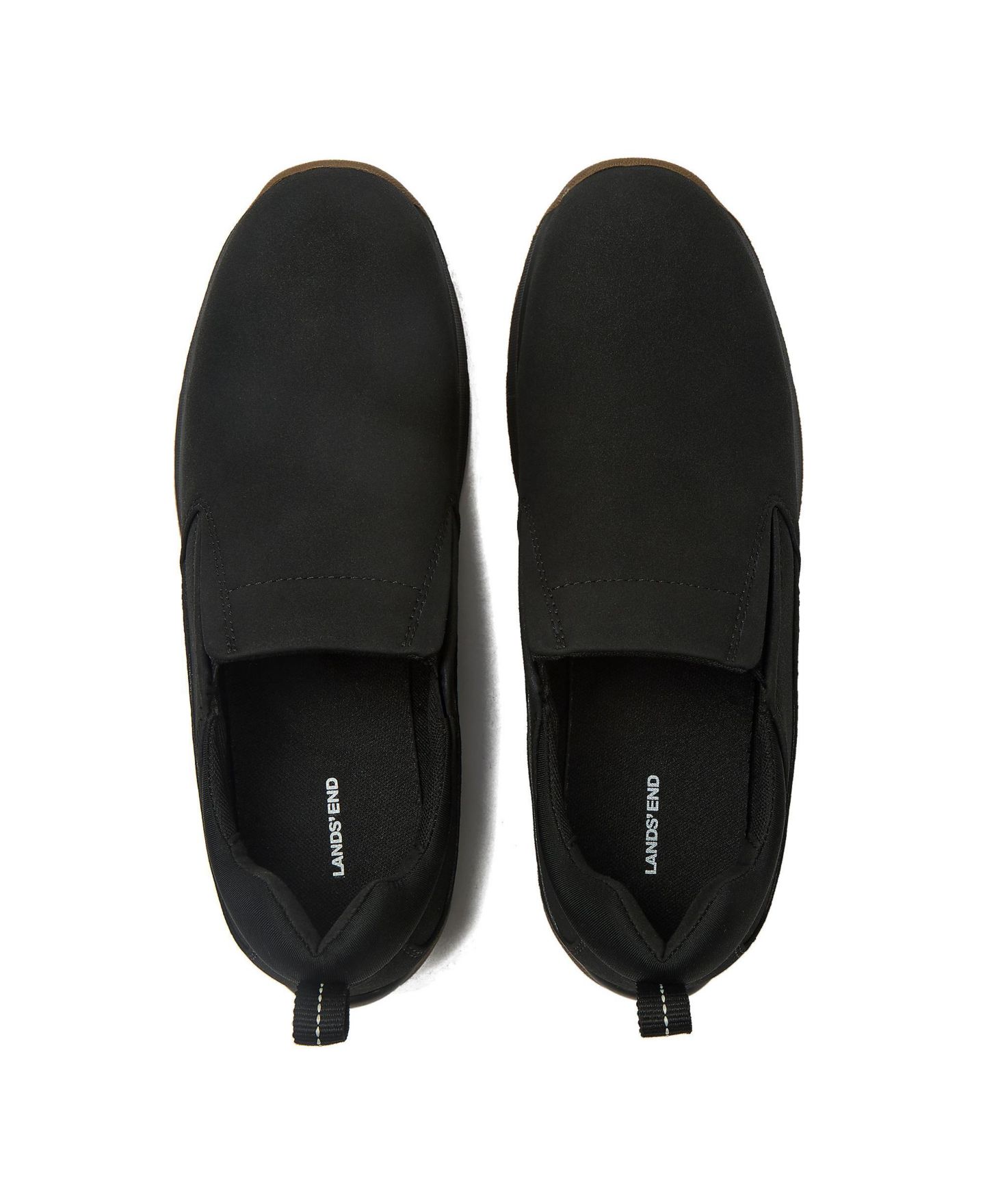 Мужские туфли Lands' End Any Weather Slip On, цвет: Чёрный — фото 2