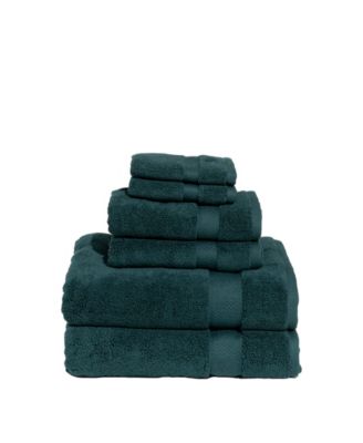 Signature Solid Cotton 6-Piece Towel Set