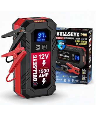 Pro 12V 2250mAh Rechargeable Portable Battery Jump Starter with LED Emergency Light Power Bank