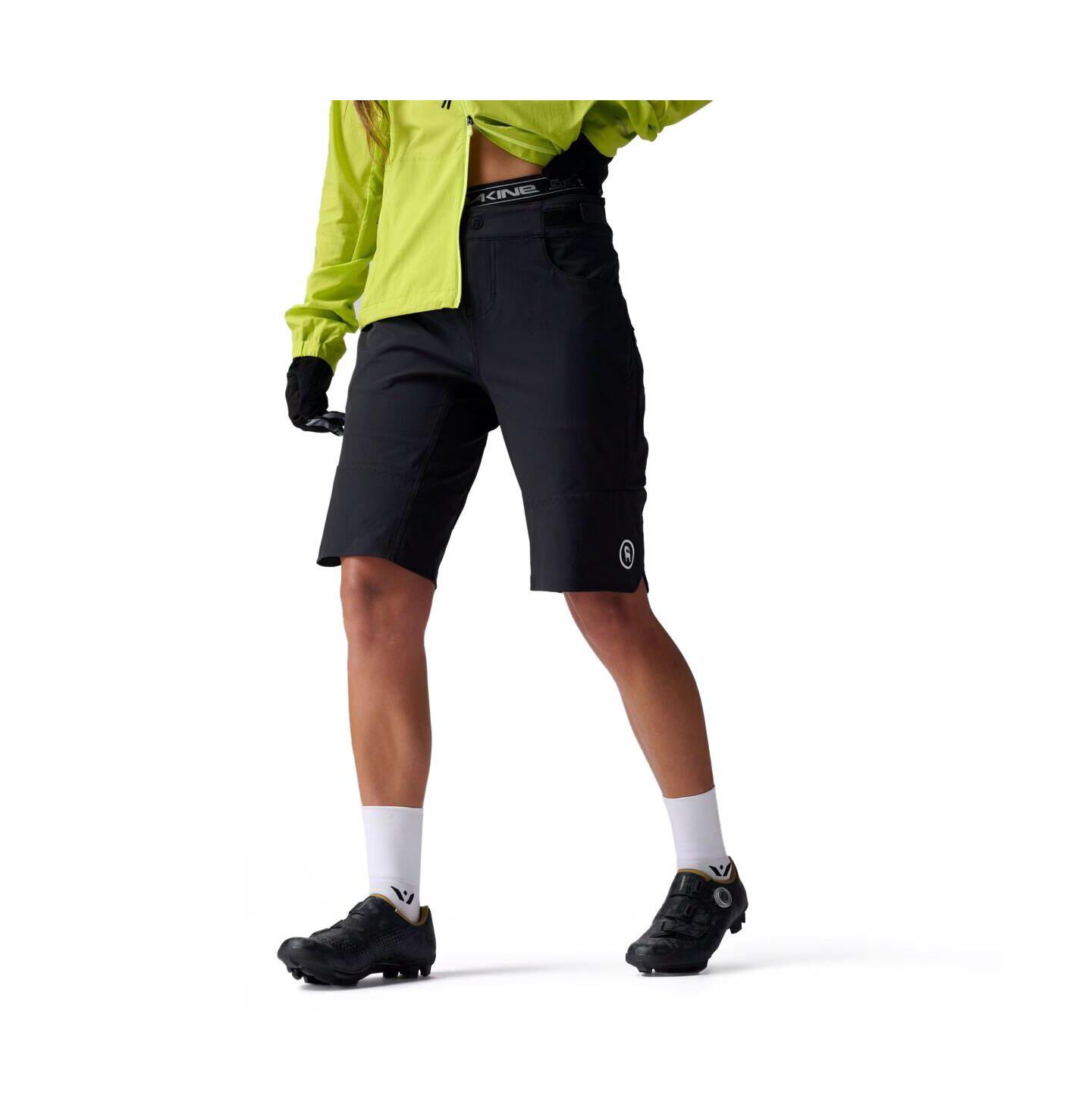 Женские шорты Backcountry Empire 11.5in Bike Short Mountain Bike Shorts, цвет: Чёрный — фото 6