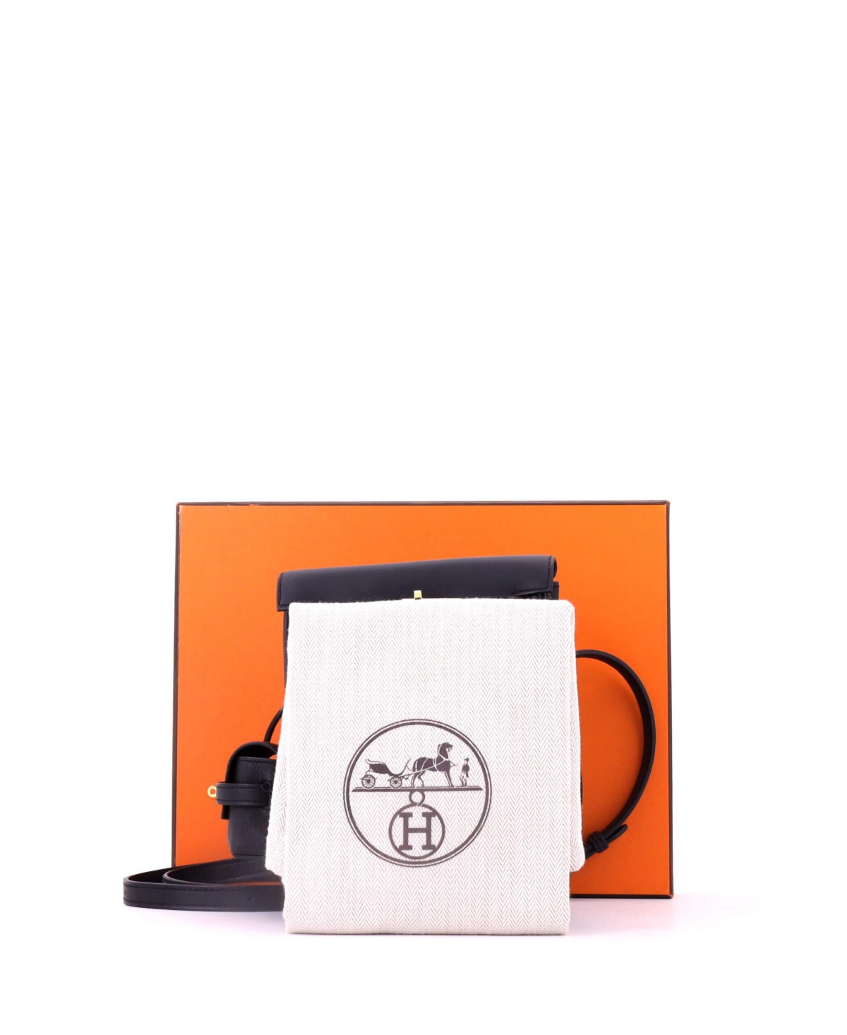 Pre-Owned HERMES Mini Kelly Jump Backpack Swift