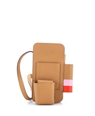 Hermesway Phone Case Crossbody Bag Epsom