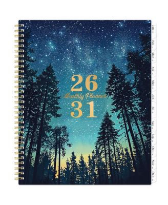 5-Year Monthly Planner 2026-2031 Pocket Tabs Notes