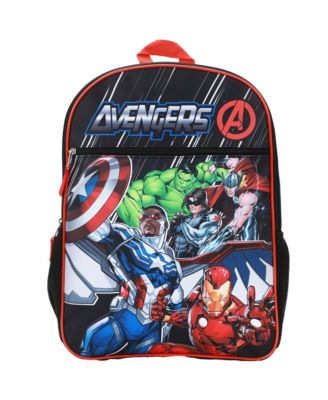 Avengers 16 Inch Backpack with Side Mesh Pockets