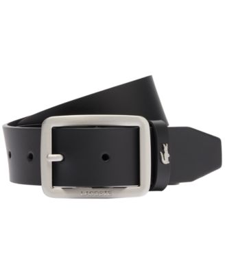 Men's Embossed Buckle Leather Belt