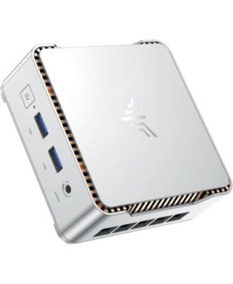 Essenx E2 Mini PC N97 16GB RAM 512GB SSD, Dual 4K HDMI+DP, GbE/WiFi/BT for Home Office Mini Desktop pc