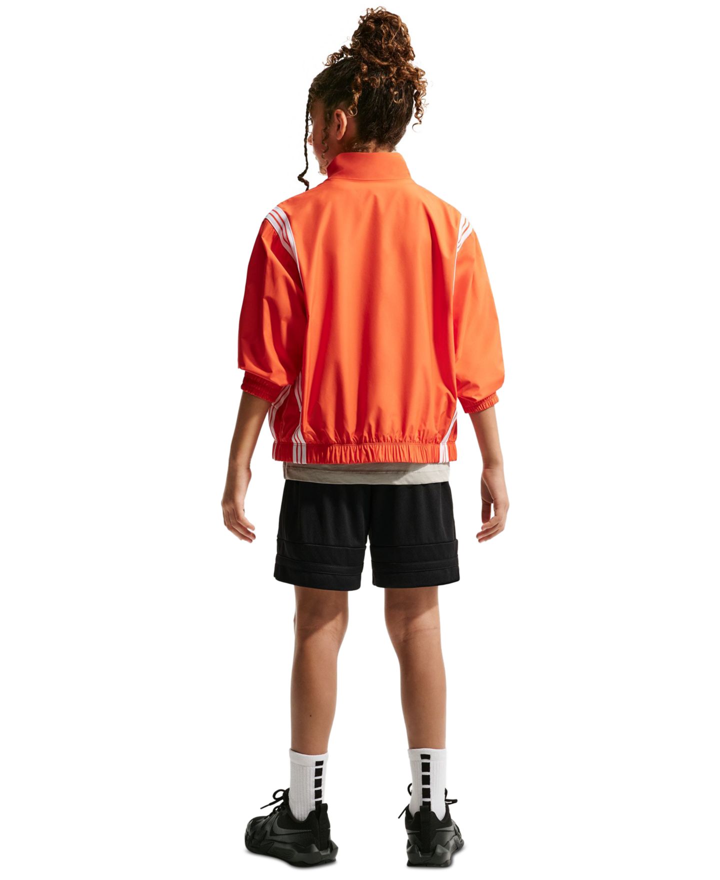 Детские шорты Nike Dri-FIT Basketball Game Pull-On, цвет: Чёрный / Белый — фото 6