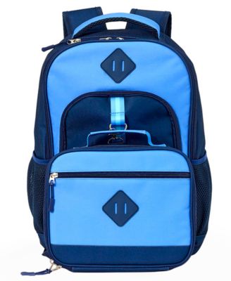 Boys' Color-Block Backpack and Lunchbox, 2-Piece Set