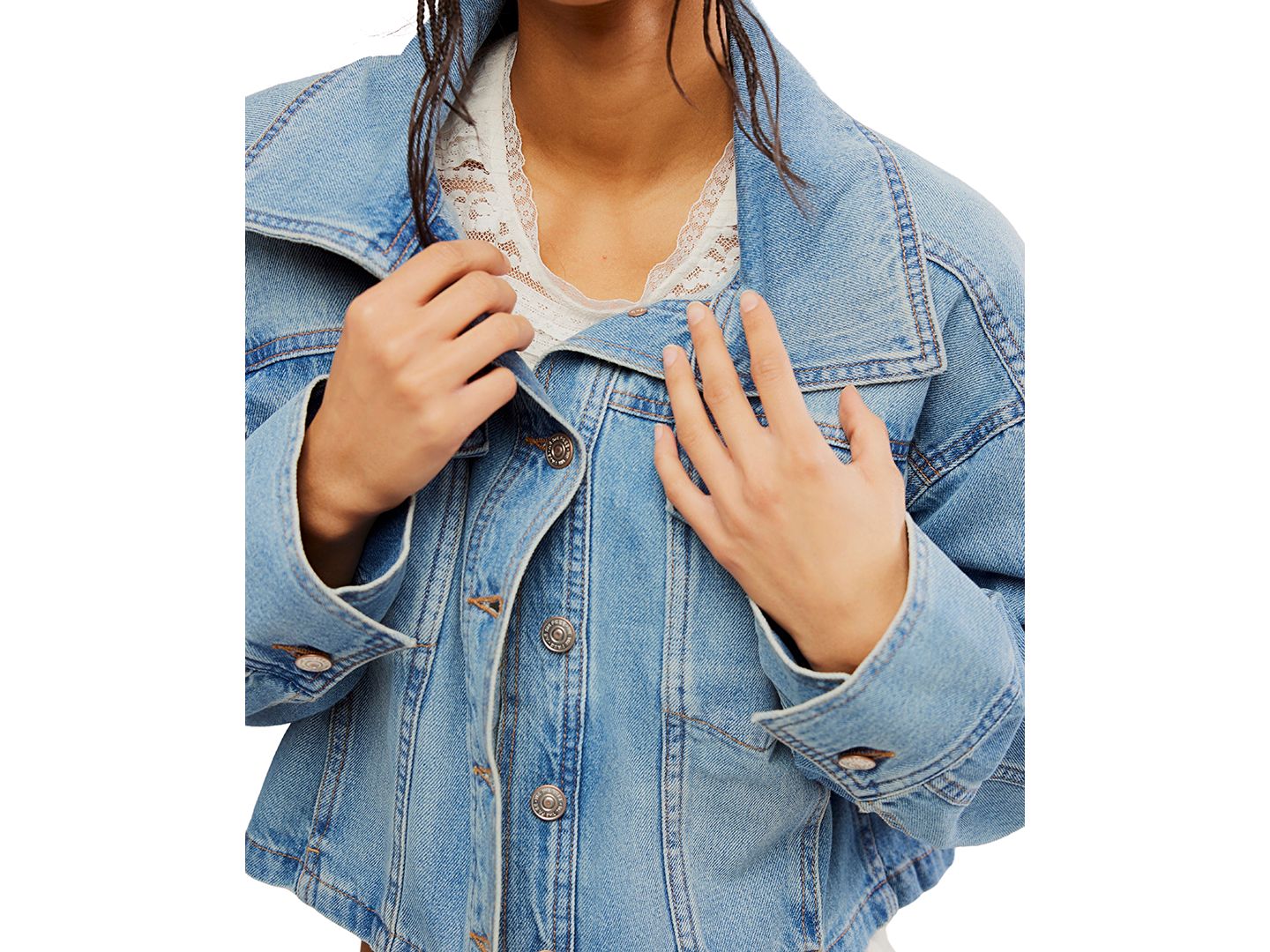 Женская куртка Free People Cotton Side To Side, цвет: Варёный — фото 3