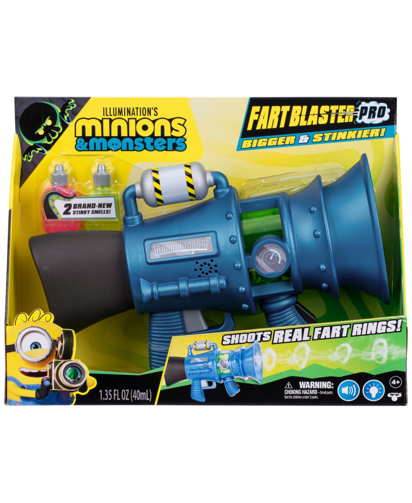 Детская игрушка Despicable Me Minions Supreme Fart Blaster with 2 Scent Refills, Ages 4+ — фото 16
