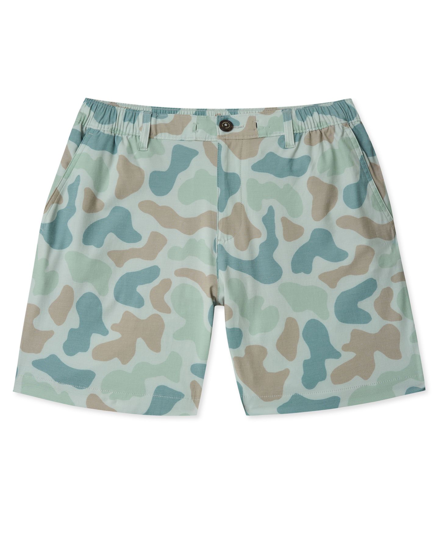 Мужские шорты Chubbies Elastic Waistband, цвет: Средний зелёный — фото 1