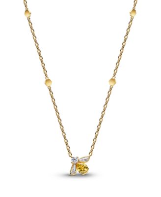 Honey Bee Pendant Necklace
