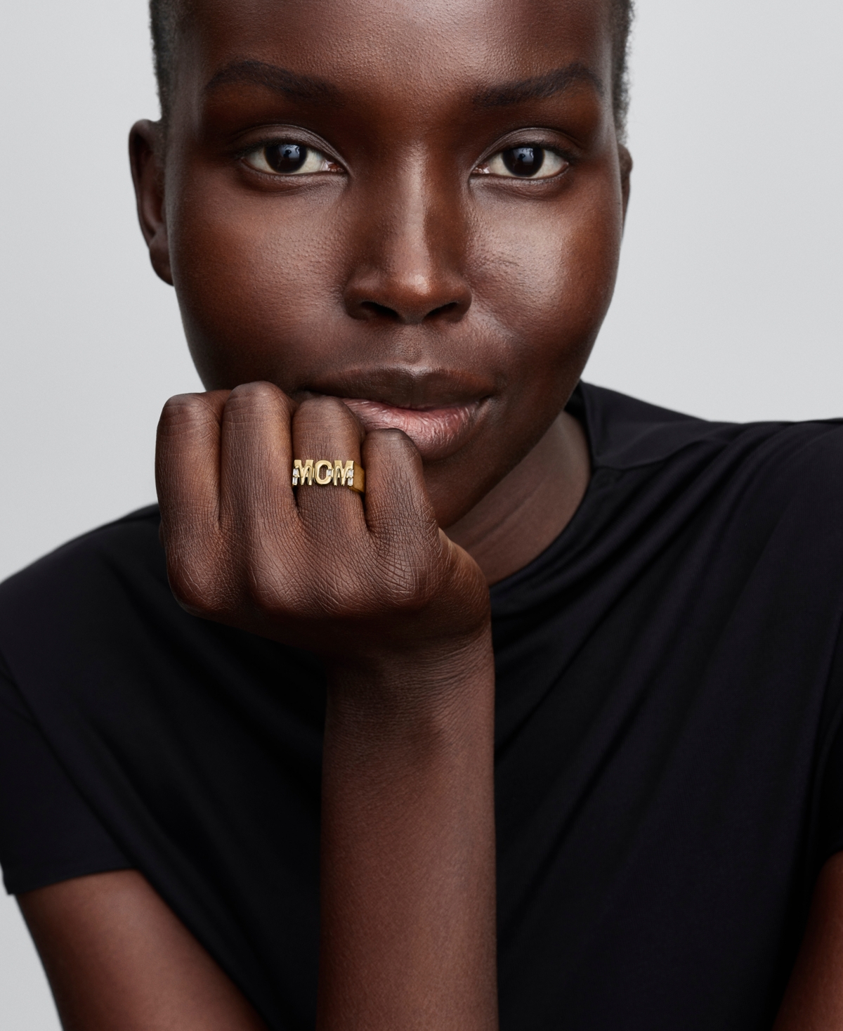 Pandora Mom Signet Ring
