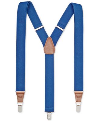 Club Room - Men's Solid Stretch Suspenders