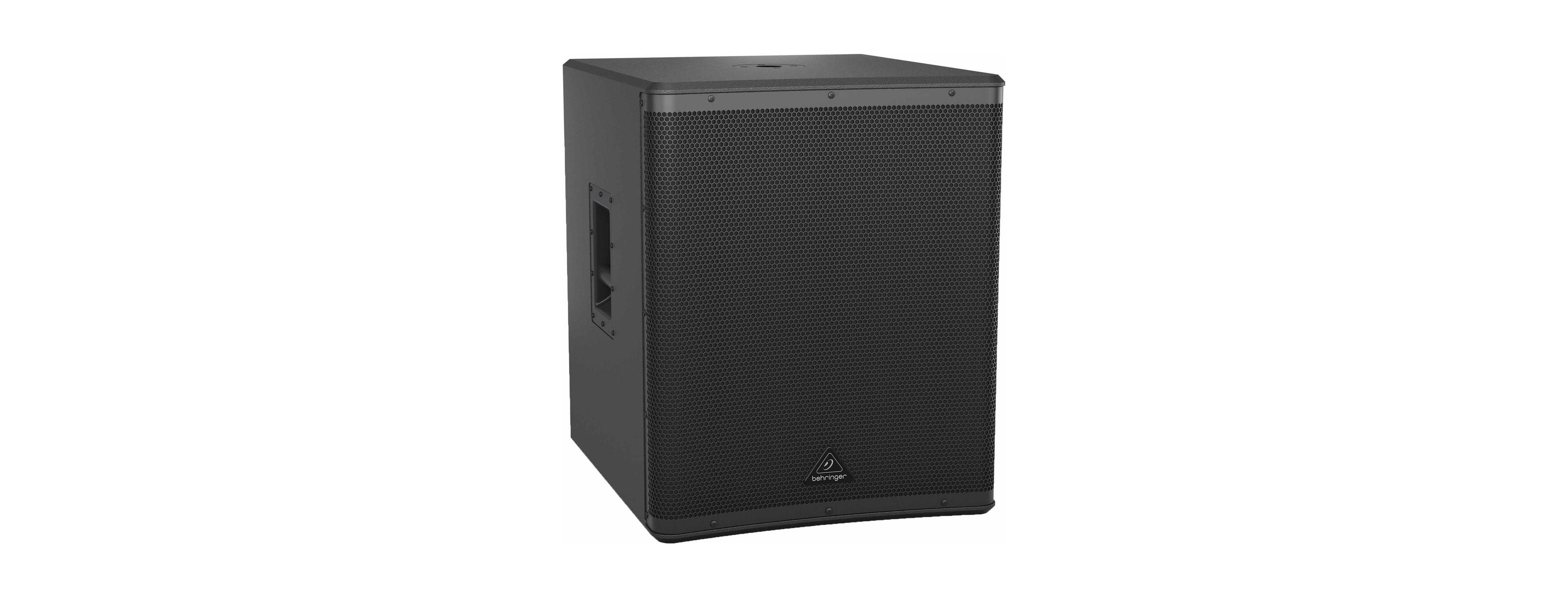 Behringer DR18SUB 2400-Watt Active Pa Built-In Stereo Crossover 18" Powered Subwoofer