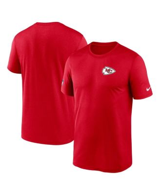 Men's Red Kansas City Chiefs Sideline Legend Small Logo Dri-FIT T-Shirt