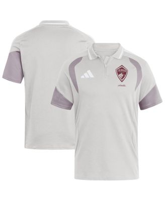 Men's Silver Colorado Rapids 2026 Tiro Competition Polo Shirt