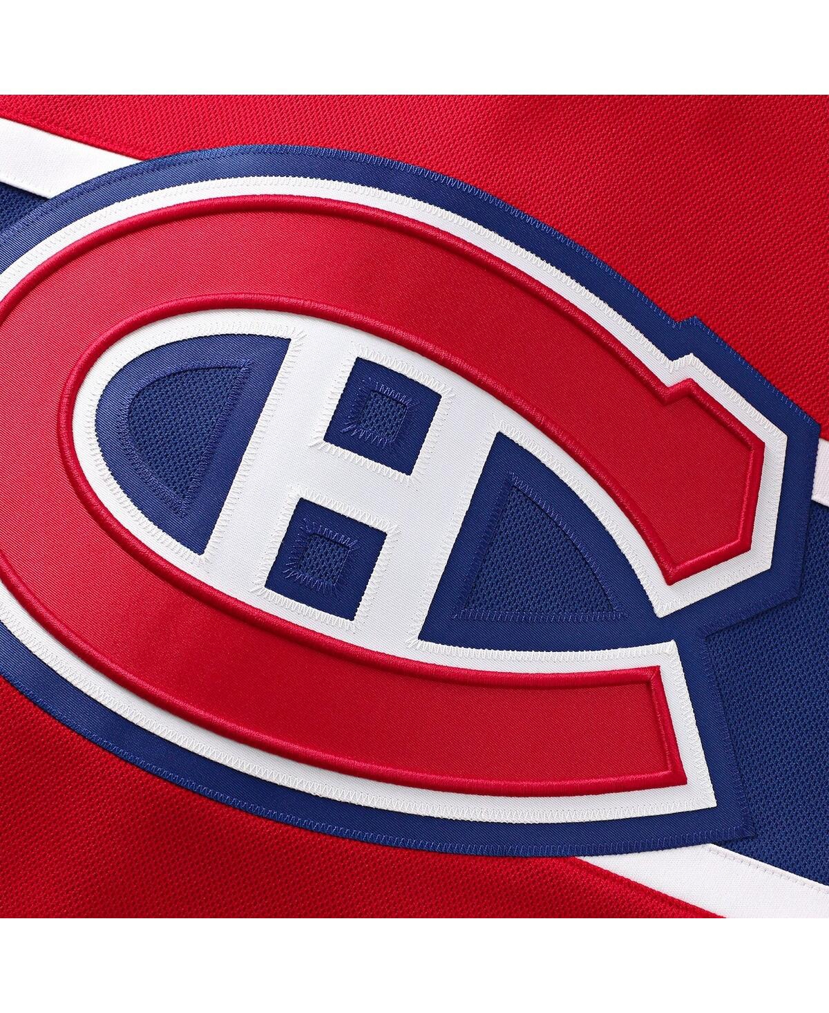 Fanatics Men's Lane Hutson Red Montreal Canadiens Home Premium Jersey