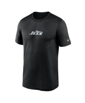 Men's Black New York Jets Sideline Lead The Charge Legend Dri-FIT T-Shirt