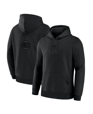 Men's New York Knicks Black Out Hoodie