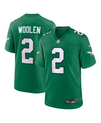 Men's Tariq Woolen Kelly Green Philadelphia Eagles Alternate Game Jersey