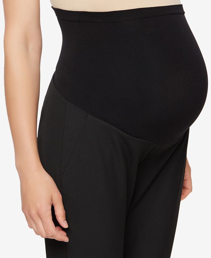 A Pea in the Pod Straight-Leg Maternity Dress Pants - Macy's