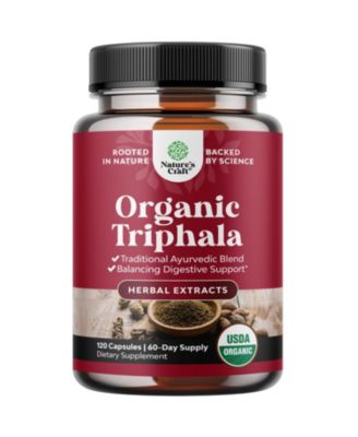 Organic Triphala Ayurvedic Blend, 120 Count