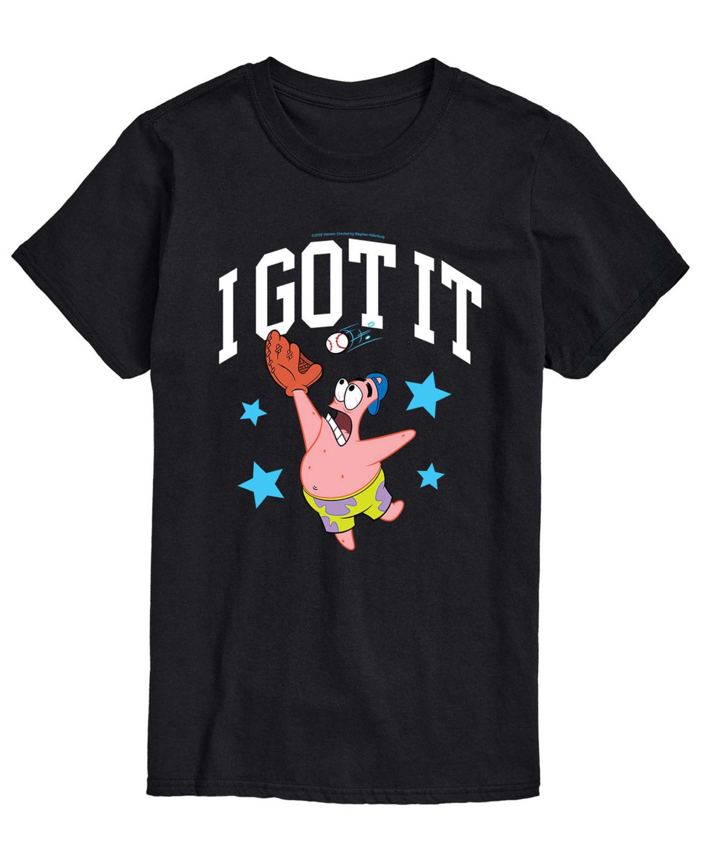Мужская футболка AIRWAVES Got It Baseball Short-Sleeve Graphic, цвет: Чёрный — фото 1