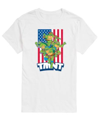 Men's Teenage Mutant Ninja Turtles Flag Short-Sleeve Graphic T-Shirt