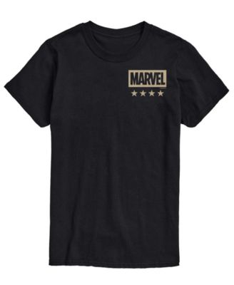 Men's Captain America Flag Short-Sleeve Graphic T-Shirts