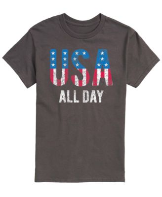 Men's USA All Day Flag Fill Short-Sleeve Graphic T-Shirt