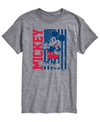 Men's Disney Mickey Vertical Flag Short-Sleeve Graphic T-Shirt