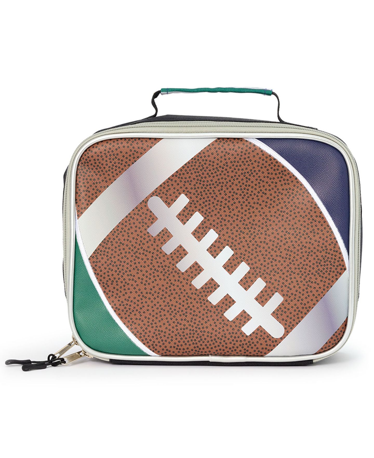 Сумки Extreme Nation Football Backpack, Lunch Bag and Headphone, 3-Piece Set для мальчиков, цвет: Чёрный / Зелёный — фото 3