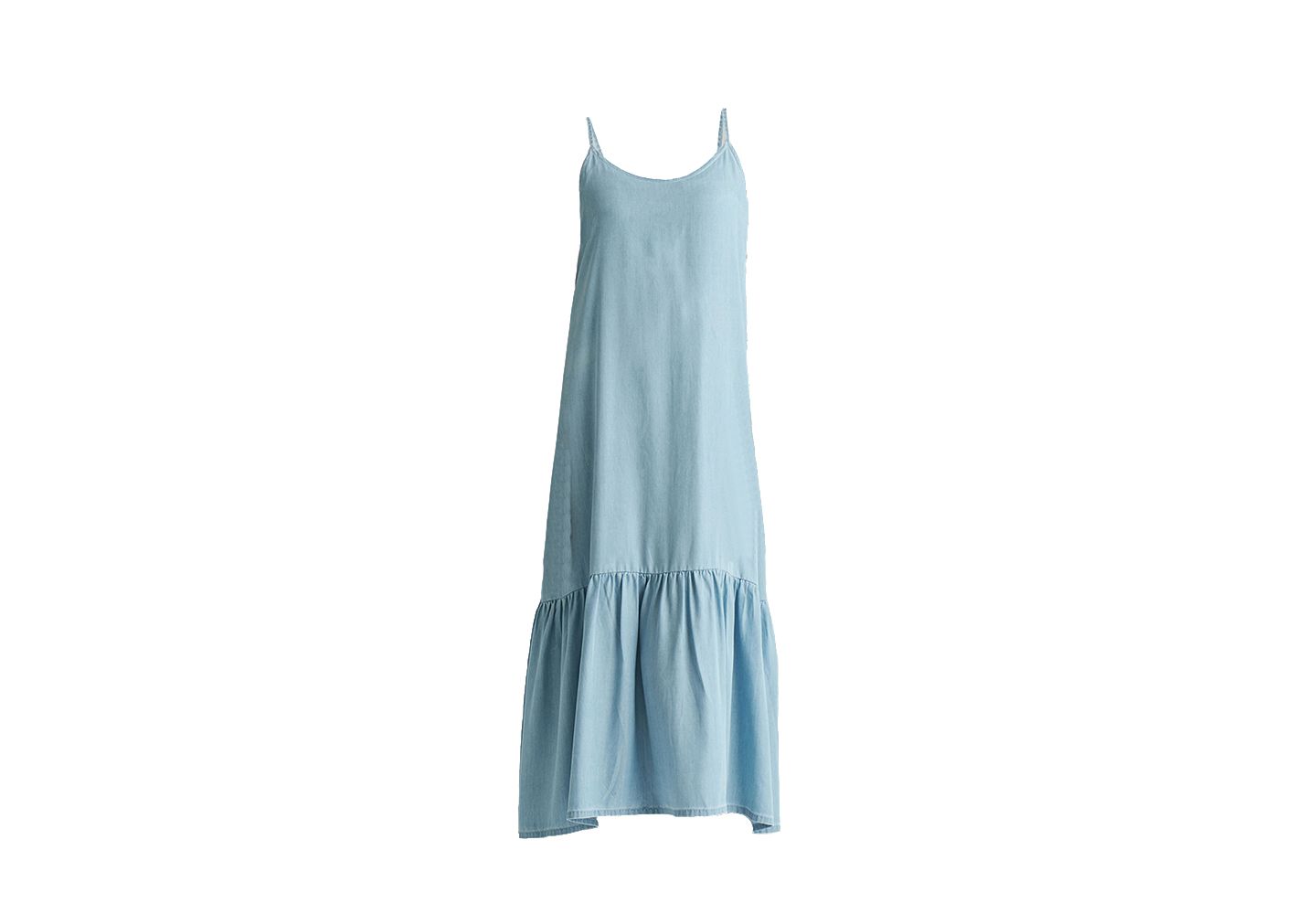 Женское платье Reistor Flowy Maxi, цвет: Океанский синий — фото 6